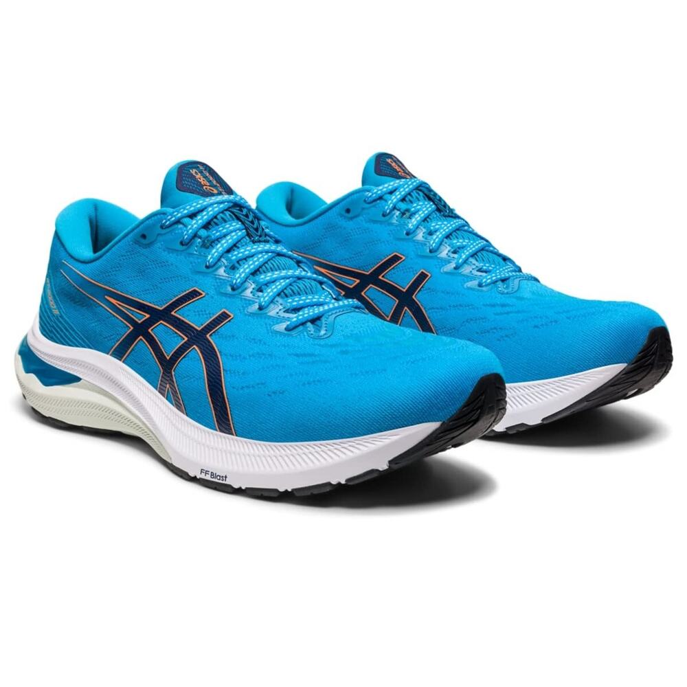 ASICS GT 2000 11 Men's Running Shoes Island Blue/Indigo Blue Size 12.5 M
